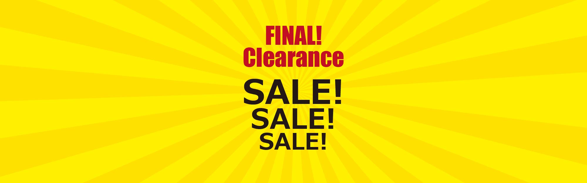 大きいサイズ　CLEARANCE SALE