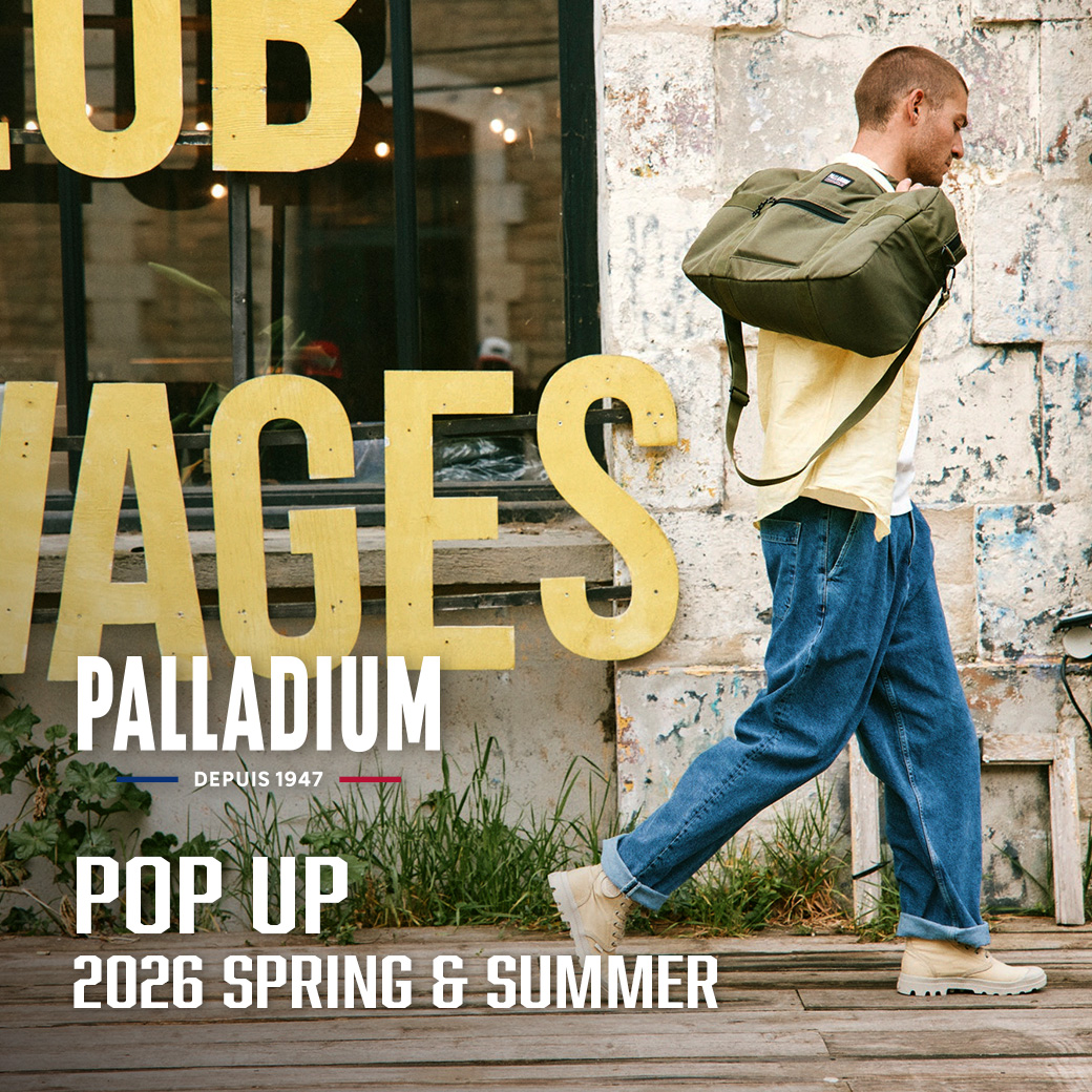 【大須店、EC】PALLADIUM POP-UP 2026SS 開催